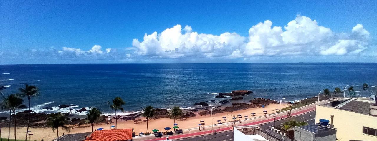 Fique No Bairro Mais Encantador De Salvador - Ba Appartamento Esterno foto